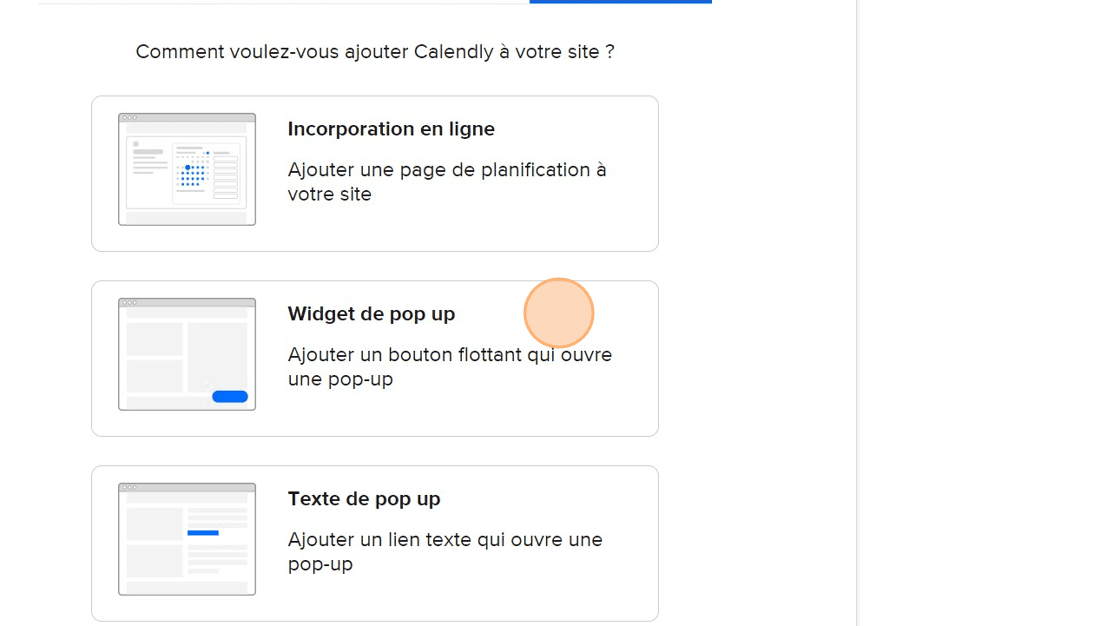 Adding a Pop Up Widget to Calendly Event Type on a Website Step 4 1